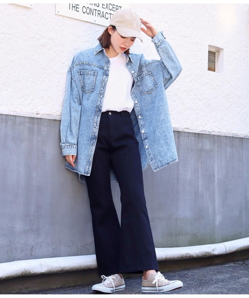 anap mimpi（アナップミンピ）の「刺繍コーデュロイキャップ（キャップ・レディース・ベージュ/ネイビー/ピンク・FREE）」の6枚目の写真