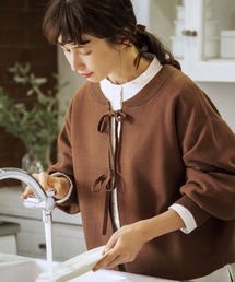 studio CLIP | 《玄長なおこさんコラボ》家事らくらく洗える軽ニット(ニット/セーター)