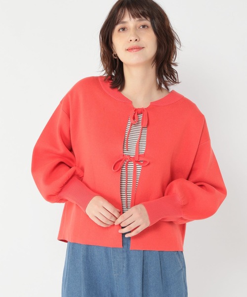 studio CLIP(スタディオクリップ)の「《玄長なおこさんコラボ》家事らくらく洗える軽ニット(ニット/セーター・レディース・ライトグレー/ブラック/ブラウン/レッド/ブルー/イエロー/アイボリー・FREE)」の10枚目の写真