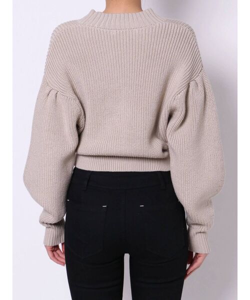 EMODA（エモダ）の「ワイドリブオーバーカーディガン（カーディガン/ボレロ・レディース・グレー/カーキ/ベージュ・FREE）」の12枚目の写真