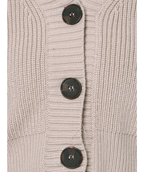 EMODA（エモダ）の「ワイドリブオーバーカーディガン（カーディガン/ボレロ・レディース・グレー/カーキ/ベージュ・FREE）」の19枚目の写真