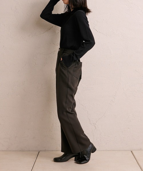 CIAOPANIC（チャオパニック）の「ポロニット（ポロシャツ・レディース・ブラック/ブラウン/ピンク・FREE）」の16枚目の写真