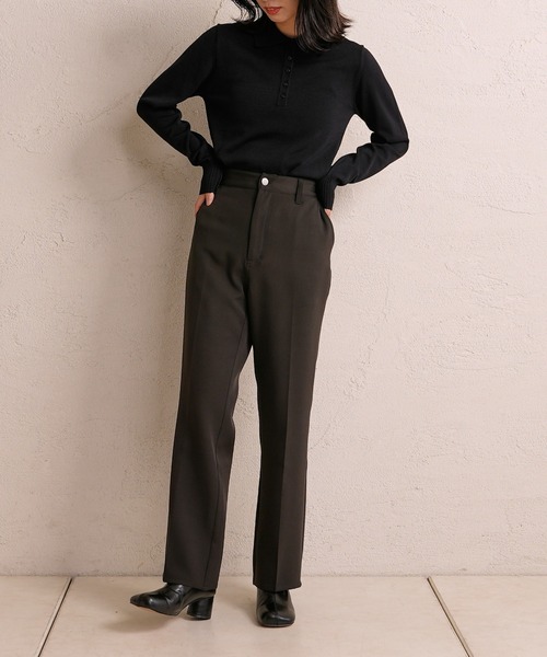 CIAOPANIC（チャオパニック）の「ポロニット（ポロシャツ・レディース・ブラック/ブラウン/ピンク・FREE）」の19枚目の写真