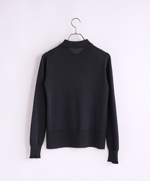 CIAOPANIC（チャオパニック）の「ポロニット（ポロシャツ・レディース・ブラック/ブラウン/ピンク・FREE）」の17枚目の写真