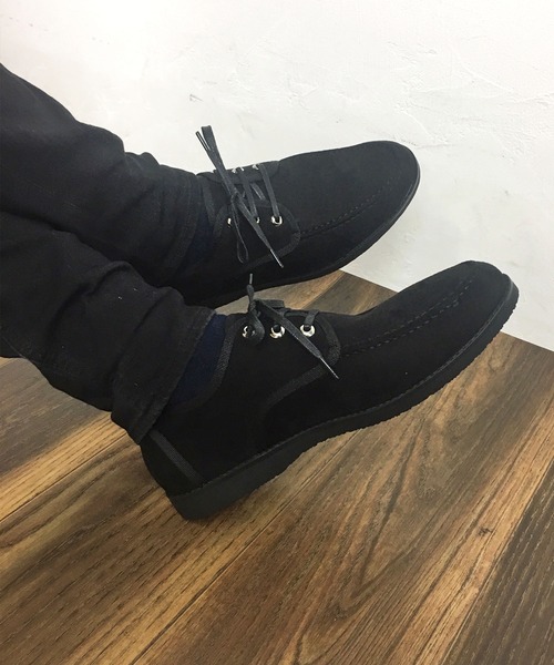 Dedes（デデス）の「Dedes / ローカットモカシンシューズ(6308)（モカシン/デッキシューズ・メンズ・ブラック/グレー/ブラウン・40/41/42/43/44）」の2枚目の写真