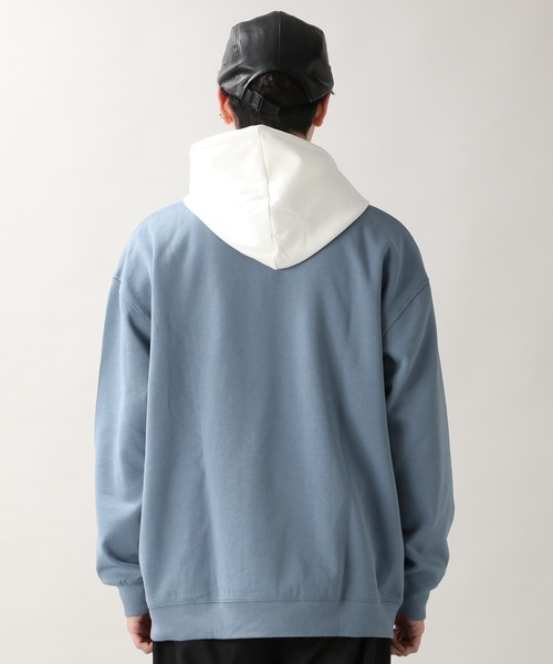 KANGOL(カンゴール)の「<KANGOL/カンゴール>別注テックダンボールパーカー/235708(スウェット・メンズ・ライトブルー/ブラック/ブラウン/オフホワイト・MEDIUM/LARGE)」の14枚目の写真