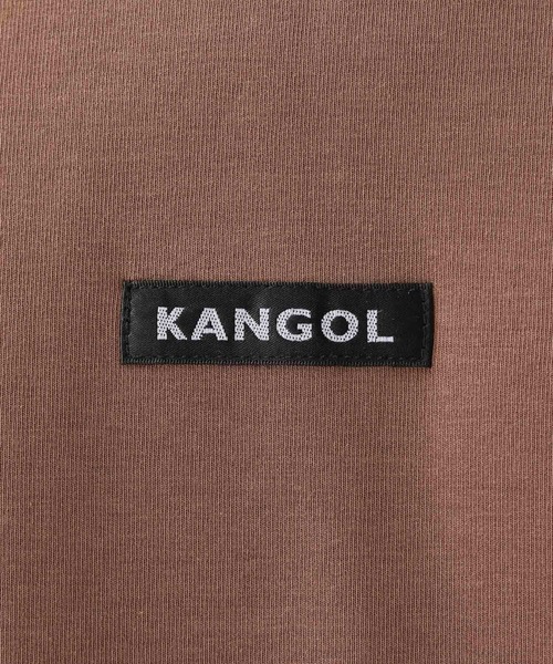 KANGOL(カンゴール)の「<KANGOL/カンゴール>別注テックダンボールパーカー/235708(スウェット・メンズ・ライトブルー/ブラック/ブラウン/オフホワイト・MEDIUM/LARGE)」の7枚目の写真