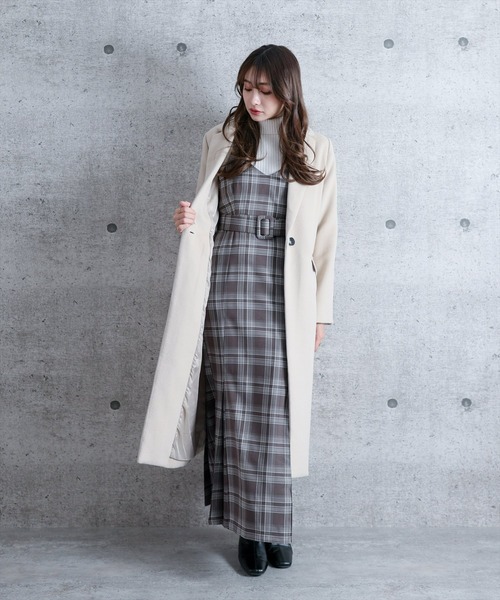 clear（クリア）の「チェスターコート（チェスターコート・レディース・ブラック/ベージュ・F）」の21枚目の写真