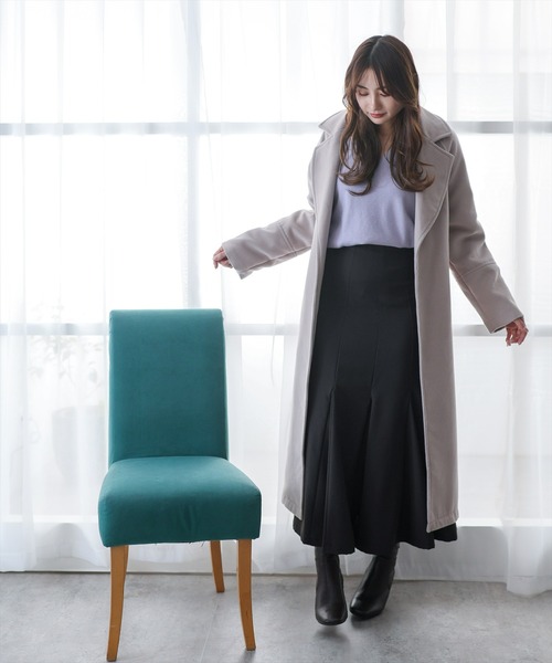 clear（クリア）の「チェスターコート（チェスターコート・レディース・ブラック/ベージュ・F）」の16枚目の写真