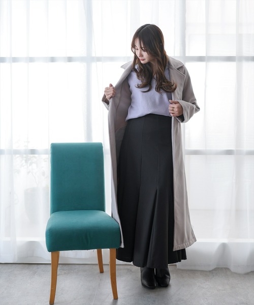 clear（クリア）の「チェスターコート（チェスターコート・レディース・ブラック/ベージュ・F）」の15枚目の写真