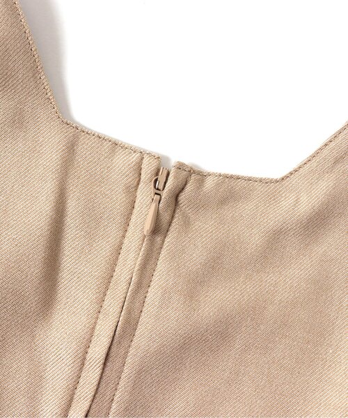 apres les cours（アプレレクール）の「ウエストリボンジャンパースカート（ジャンパースカート・キッズ・ベージュ/チェック・90/100/110/120/80/130/140）」の9枚目の写真