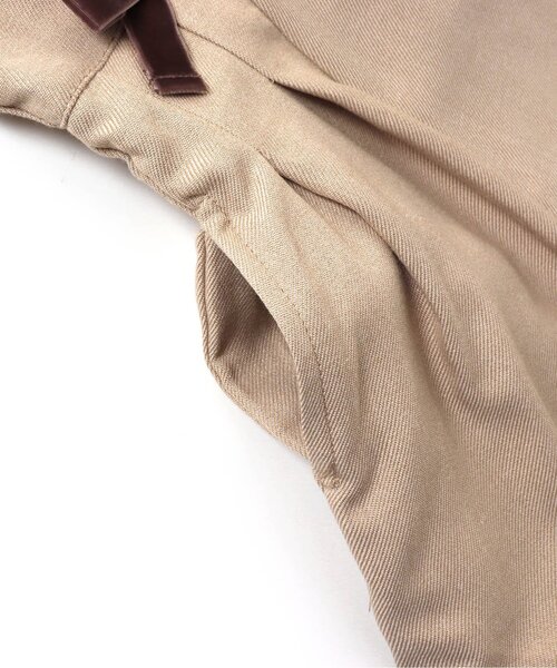 apres les cours（アプレレクール）の「ウエストリボンジャンパースカート（ジャンパースカート・キッズ・ベージュ/チェック・90/100/110/120/80/130/140）」の10枚目の写真