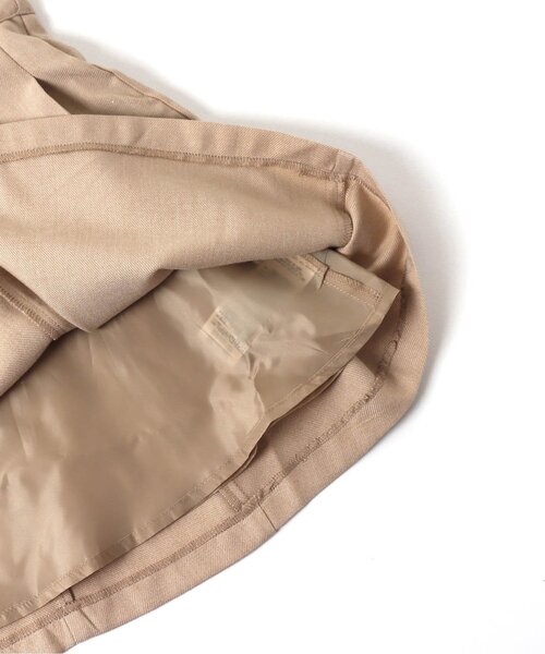 apres les cours（アプレレクール）の「ウエストリボンジャンパースカート（ジャンパースカート・キッズ・ベージュ/チェック・90/100/110/120/80/130/140）」の12枚目の写真