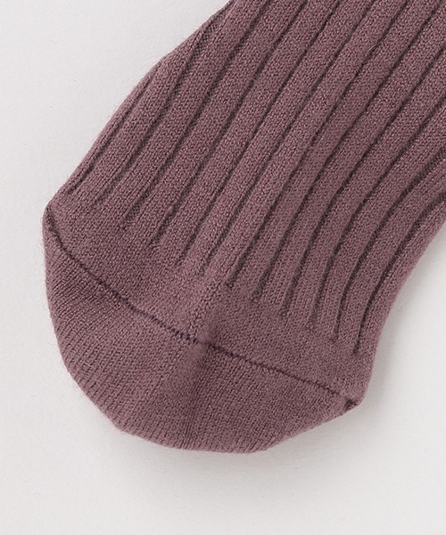 petit main(プティマイン)の「ウール混リブタイツ(タイツ/ストッキング・キッズ・ブラック/パープル/オフホワイト/ライトベージュ・80cm/90cm/110cm/100cm/120cm/130cm)」の9枚目の写真