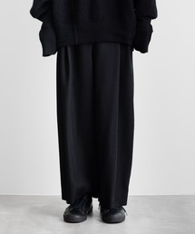 ato | WOOL SERGE　WIDE PEG-TOP PANTS(その他パンツ)