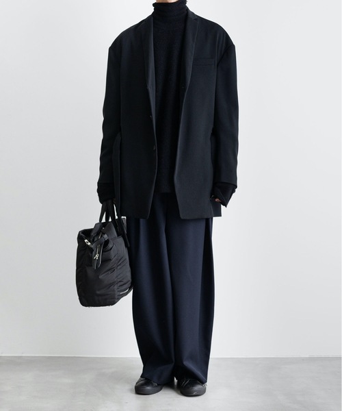 ato（アトウ）の「WOOL SERGE WIDE PEG-TOP PANTS（その他パンツ
