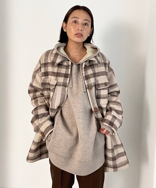 CREDONA（クレドナ）の「ダブルフェイスニットPK（ニット/セーター  