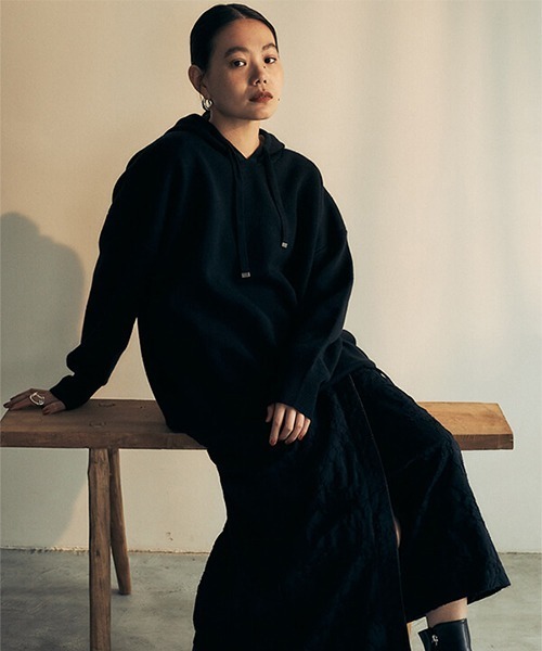 CREDONA（クレドナ）の「ダブルフェイスニットPK（ニット/セーター  