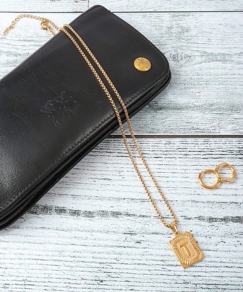 Ree&Mee(リーアンドミー)の「Ree&Mee ステンレス イニシャル スクエア ネックレス 男女兼用 ユニセックス(ネックレス・メンズ・A/H/J/K/L/M/N/R/S/T/Y/F/E/C/I・FREE)」の14枚目の写真