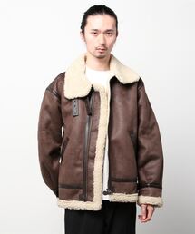 【ALPHA INDUSTRIES/アルファインダストリーズ】フェイクムートンボアジャケット B-3ジャケット TA1548