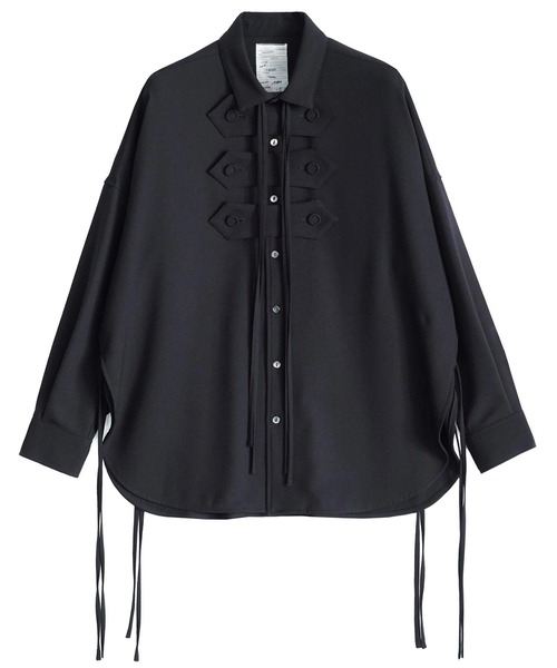 SHAREEF（シャリーフ）の「SIDE SLIT SHIRTS（シャツ/ブラウス・メンズ・ブラック/ブラウン/ホワイト系その他/ブルー系その他/ホワイト・1/2/3）」の22枚目の写真