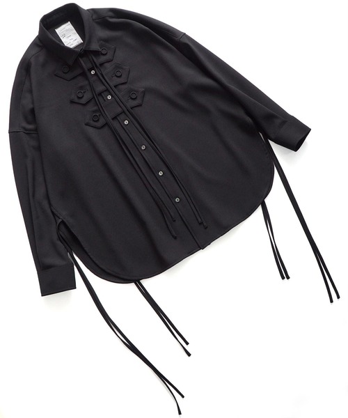 SHAREEF（シャリーフ）の「SIDE SLIT SHIRTS（シャツ/ブラウス・メンズ・ブラック/ブラウン/ホワイト系その他/ブルー系その他/ホワイト・1/2/3）」の16枚目の写真