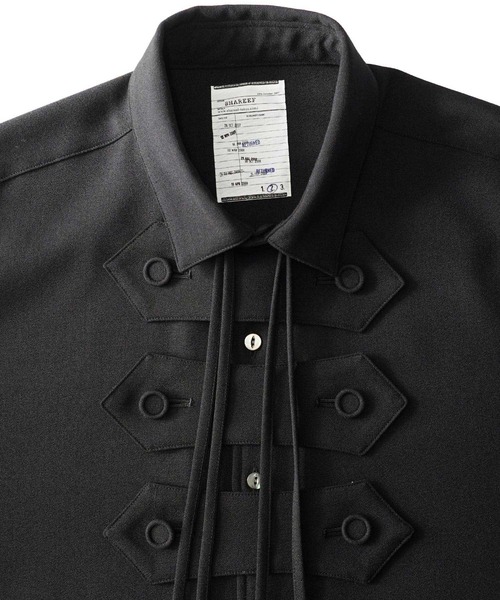 SHAREEF（シャリーフ）の「SIDE SLIT SHIRTS（シャツ/ブラウス・メンズ・ブラック/ブラウン/ホワイト系その他/ブルー系その他/ホワイト・1/2/3）」の17枚目の写真