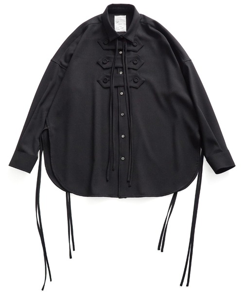 SHAREEF（シャリーフ）の「SIDE SLIT SHIRTS（シャツ/ブラウス・メンズ・ブラック/ブラウン/ホワイト系その他/ブルー系その他/ホワイト・1/2/3）」の21枚目の写真