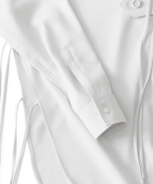 SHAREEF（シャリーフ）の「SIDE SLIT SHIRTS（シャツ/ブラウス・メンズ・ブラック/ブラウン/ホワイト系その他/ブルー系その他/ホワイト・1/2/3）」の13枚目の写真