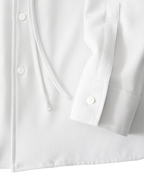 SHAREEF（シャリーフ）の「SIDE SLIT SHIRTS（シャツ/ブラウス・メンズ・ブラック/ブラウン/ホワイト系その他/ブルー系その他/ホワイト・1/2/3）」の14枚目の写真