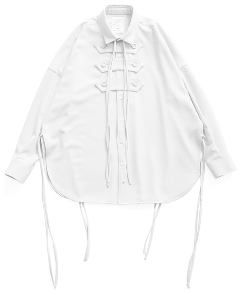 SHAREEF（シャリーフ）の「SIDE SLIT SHIRTS（シャツ/ブラウス・メンズ・ブラック/ブラウン/ホワイト系その他/ブルー系その他/ホワイト・1/2/3）」の15枚目の写真