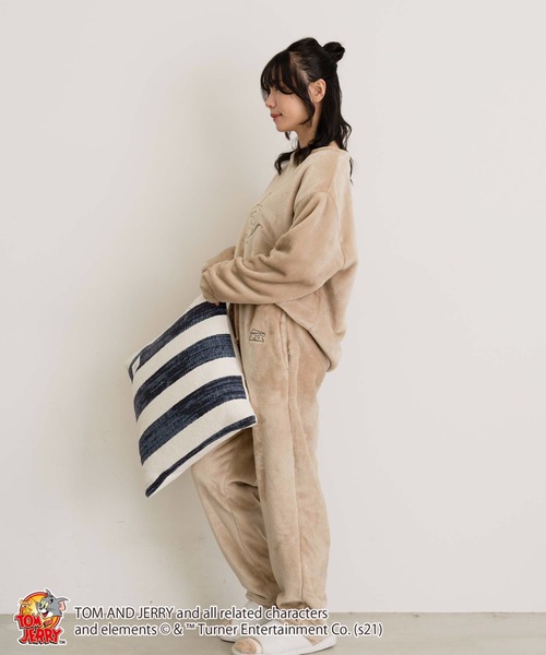 SNIDELHOME TOM＆JERRY ルームウェア上下セット SNIDELHOME TOM＆JERRY ルームウェア上下セット