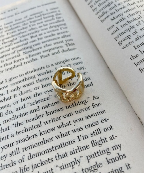 PairPair（ペアペア）の「ユニークリング（リング・レディース・シルバー/ゴールド/シルバー系/ゴールド系・FREE）」の4枚目の写真