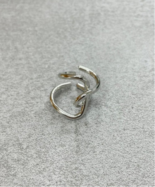 PairPair（ペアペア）の「ユニークリング（リング・レディース・シルバー/ゴールド/シルバー系/ゴールド系・FREE）」の6枚目の写真
