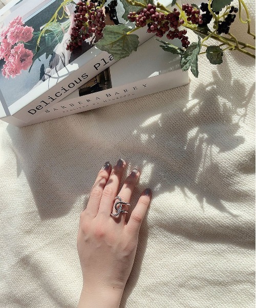 PairPair（ペアペア）の「ユニークリング（リング・レディース・シルバー/ゴールド/シルバー系/ゴールド系・FREE）」の14枚目の写真