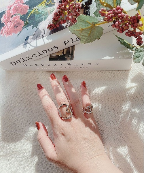 PairPair（ペアペア）の「ユニークリング（リング・レディース・シルバー/ゴールド/シルバー系/ゴールド系・FREE）」の17枚目の写真