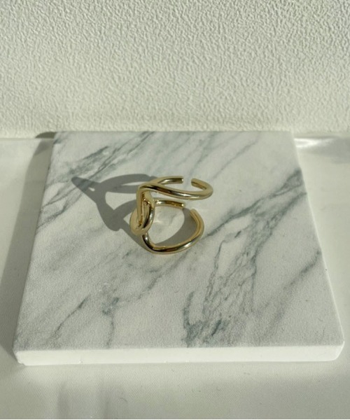 PairPair（ペアペア）の「ユニークリング（リング・レディース・シルバー/ゴールド/シルバー系/ゴールド系・FREE）」の21枚目の写真
