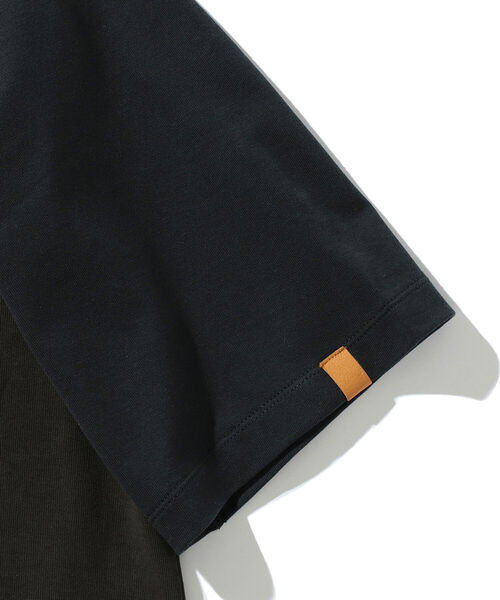 BEAMS LIGHTS（ビームスライツ）の「BEAMS LIGHTS / ギザコットン スプレンダーツイスト ベースボール Tシャツ（Tシャツ/カットソー・メンズ・チャコールグレー/ブラック/ブラウン系その他2・SMALL/MEDIUM/LARGE）」の5枚目の写真