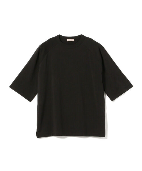 BEAMS LIGHTS（ビームスライツ）の「BEAMS LIGHTS / ギザコットン スプレンダーツイスト ベースボール Tシャツ（Tシャツ/カットソー・メンズ・チャコールグレー/ブラック/ブラウン系その他2・SMALL/MEDIUM/LARGE）」の16枚目の写真