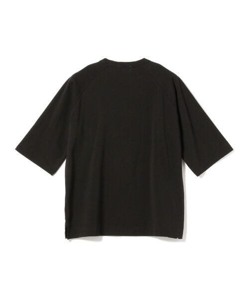 BEAMS LIGHTS（ビームスライツ）の「BEAMS LIGHTS / ギザコットン スプレンダーツイスト ベースボール Tシャツ（Tシャツ/カットソー・メンズ・チャコールグレー/ブラック/ブラウン系その他2・SMALL/MEDIUM/LARGE）」の14枚目の写真