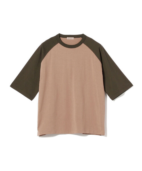 BEAMS LIGHTS（ビームスライツ）の「BEAMS LIGHTS / ギザコットン スプレンダーツイスト ベースボール Tシャツ（Tシャツ/カットソー・メンズ・チャコールグレー/ブラック/ブラウン系その他2・SMALL/MEDIUM/LARGE）」の13枚目の写真