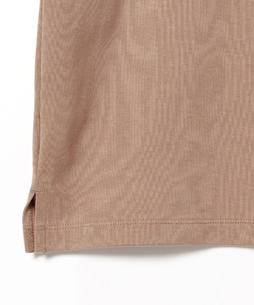 BEAMS LIGHTS（ビームスライツ）の「BEAMS LIGHTS / ギザコットン スプレンダーツイスト ベースボール Tシャツ（Tシャツ/カットソー・メンズ・チャコールグレー/ブラック/ブラウン系その他2・SMALL/MEDIUM/LARGE）」の11枚目の写真