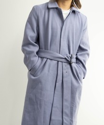 NYLAUS | フェイクウール ビッグステンカラーコート(ステンカラーコート)