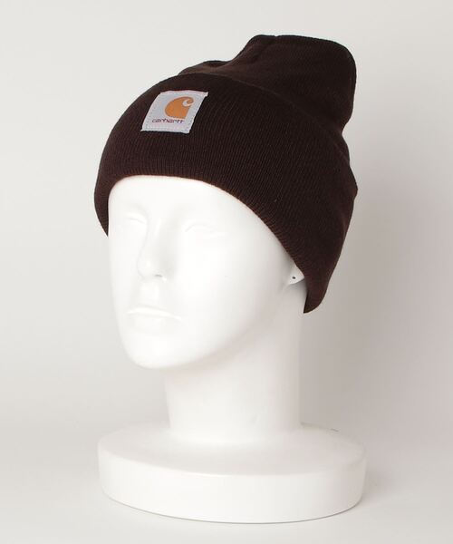 Carhartt(カーハート)の「Carhartt カーハート CRHTT18 ACRYLIC WATCH HAT ニットキャップ ビーニー 【CRHTT-A18】(ニットキャップ/ビーニー・メンズ・チャコールグレー/ブラック/ネイビー/ブラウン/グレー/ライトブラウン/ベージュ系その他/レモンイエロー/マルーン/ホワイト系その他・FREE)」の16枚目の写真