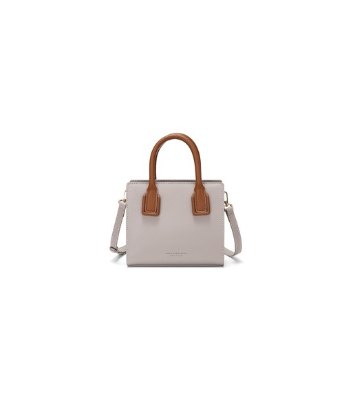 SAISON DE PAPILLON(セゾンドパピヨン)の「牛床革2wayバイカラーミニハンドバッグ(ハンドバッグ・レディース・ブラウン/グレー・フリー)」の13枚目の写真