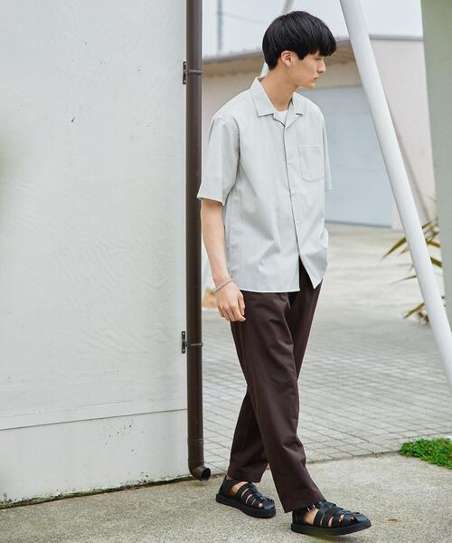 green label relaxing（グリーンレーベルリラクシング）の「【別注】＜AMIT LEATHER COMPANY＞ レザー グルカ サンダル（サンダル・メンズ・ブラック・40/41/42）」の3枚目の写真