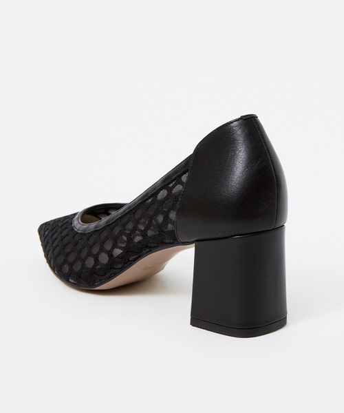 PICHE ABAHOUSE（ピシェ アバハウス）の「メッシュチャンキーヒールパンプス（パンプス・レディース・ライトグレー/グリーン/ブラック・36/39/37/38/35）」の16枚目の写真