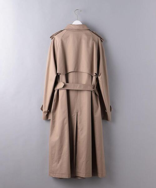 Scye(サイ)の「【別注】<SCYE(サイ)> ギャバジン トレンチ コート(トレンチコート・メンズ・ベージュ・38/36/42/40)」の2枚目の写真