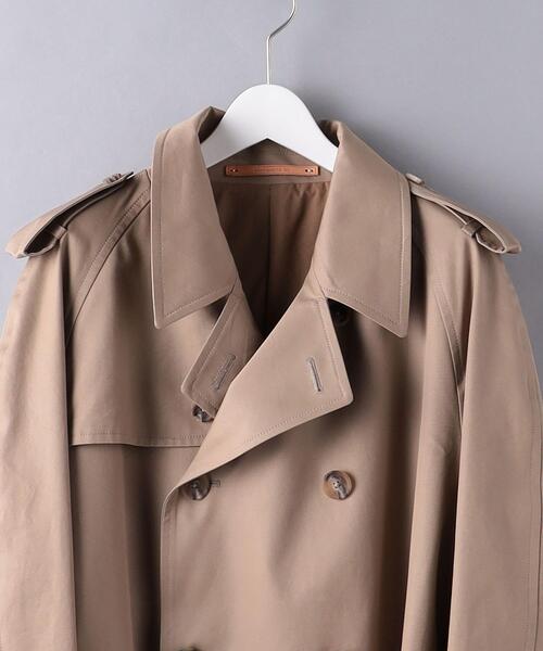Scye(サイ)の「【別注】<SCYE(サイ)> ギャバジン トレンチ コート(トレンチコート・メンズ・ベージュ・38/36/42/40)」の3枚目の写真