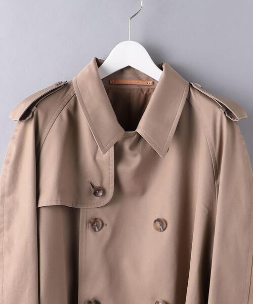 Scye(サイ)の「【別注】<SCYE(サイ)> ギャバジン トレンチ コート(トレンチコート・メンズ・ベージュ・38/36/42/40)」の8枚目の写真
